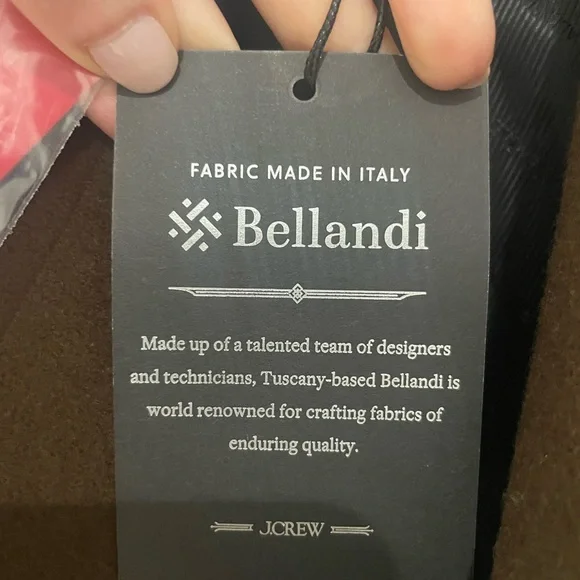 Alex Eagle X J. Crew Double-Breasted Overcoat Dark Brown Size 4 - Picture 10 of 13